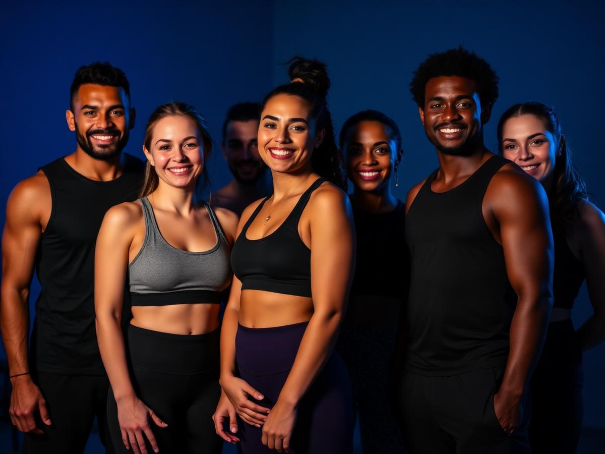 Members together after a class